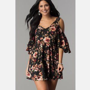 Altar'd State Off the Shoulder Floral Dress